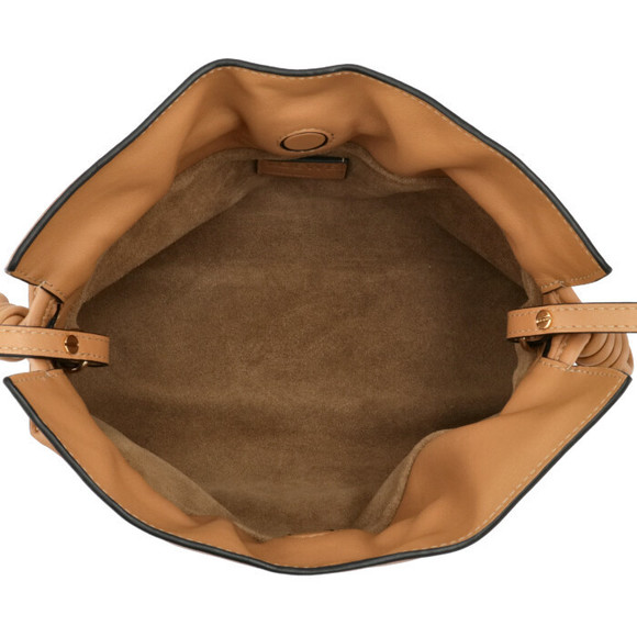 Loewe Flamenco Mini Shoulder Bag Camel Brown - Picture 6 of 9